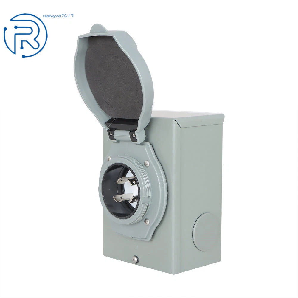 30 Amp Generator Power Cord for Generator Inlet Box (L14-30P)