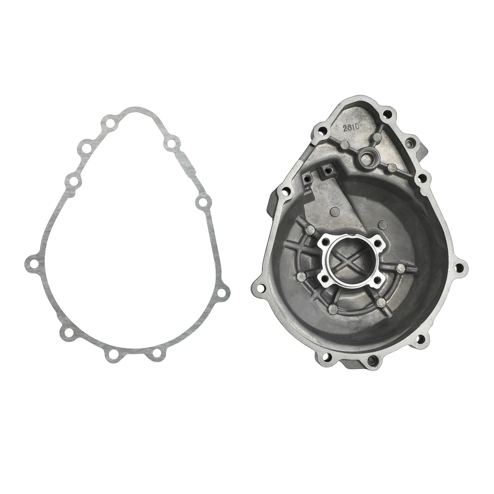 Aluminum Left Engine Stator Cover Crankcase for Kawasaki Ninja ZX6R (2005–2006)
