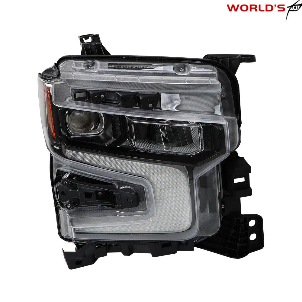 LED Headlight for Chevy Silverado 1500 ZR2 (2022–2024) Right Side Black