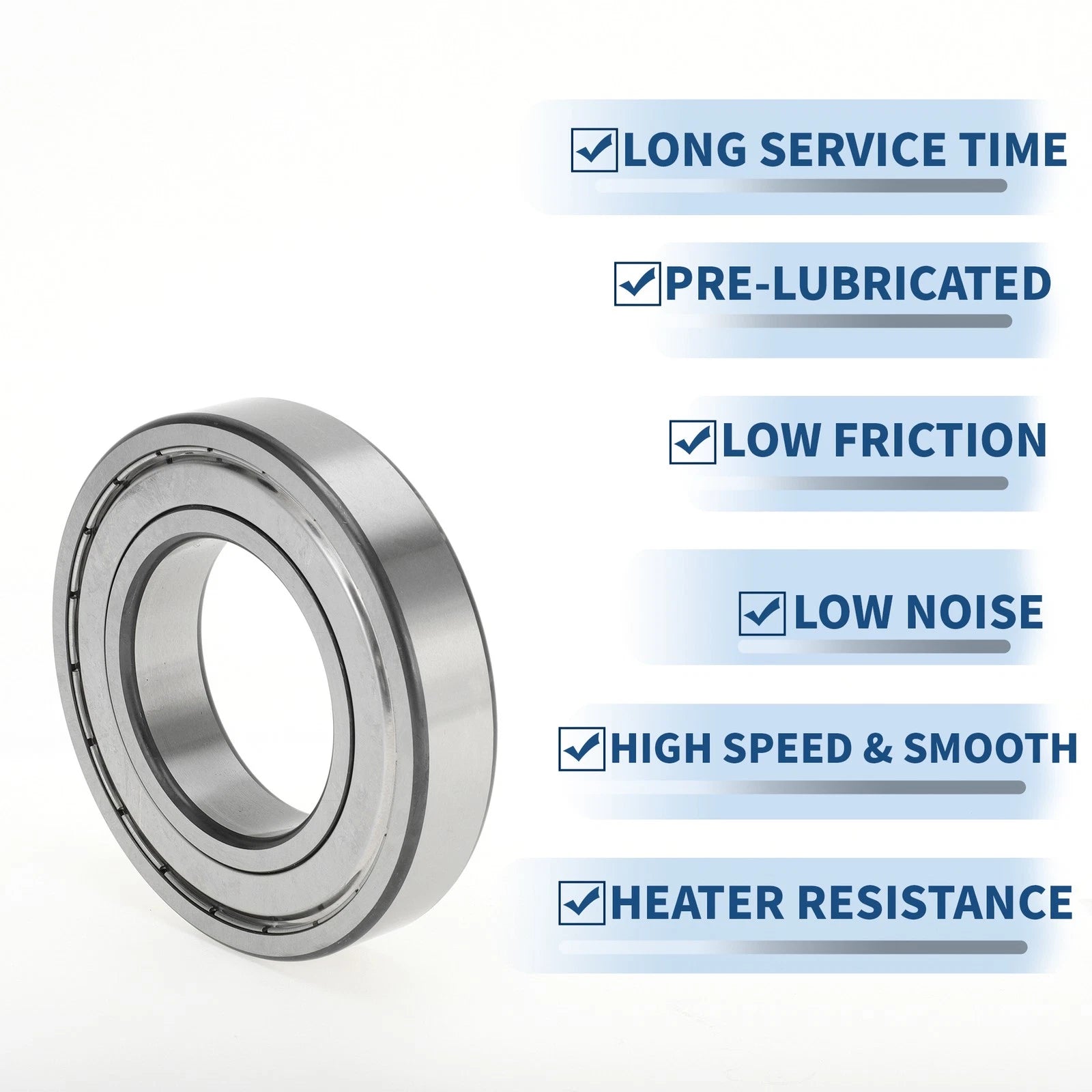 Deep Groove Ball Bearing 6212ZZ for Scooter Skateboard Wheel (P5)