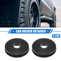 2pcs Floor Mat Fixing Clip for Ford  - Durable Plastic Black