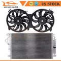 AC Condenser and Cooling Fan Assembly for Nissan Altima (2007–2018)