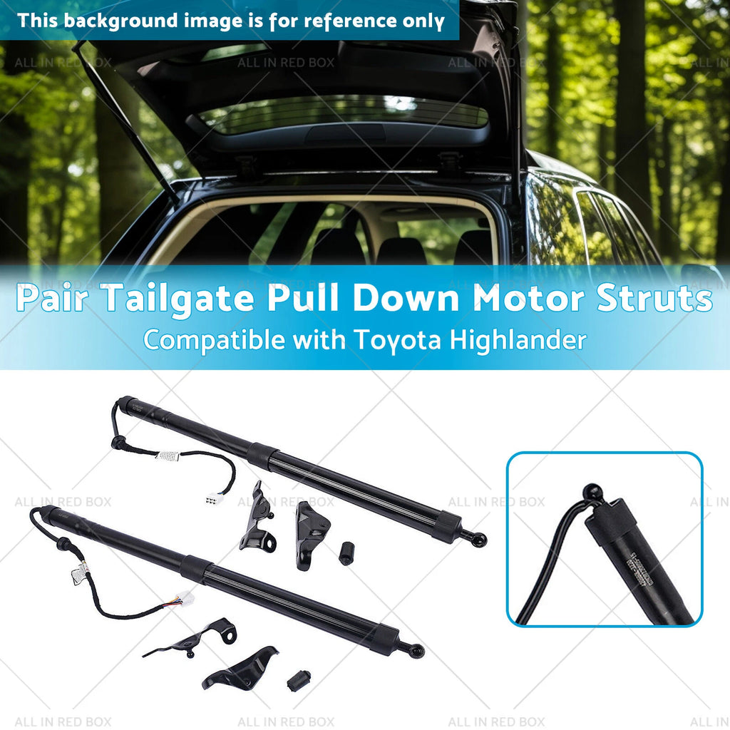2X Tailgate Pull Down Motor Struts for Toyota Highlander (2014–2019) 68910-09051