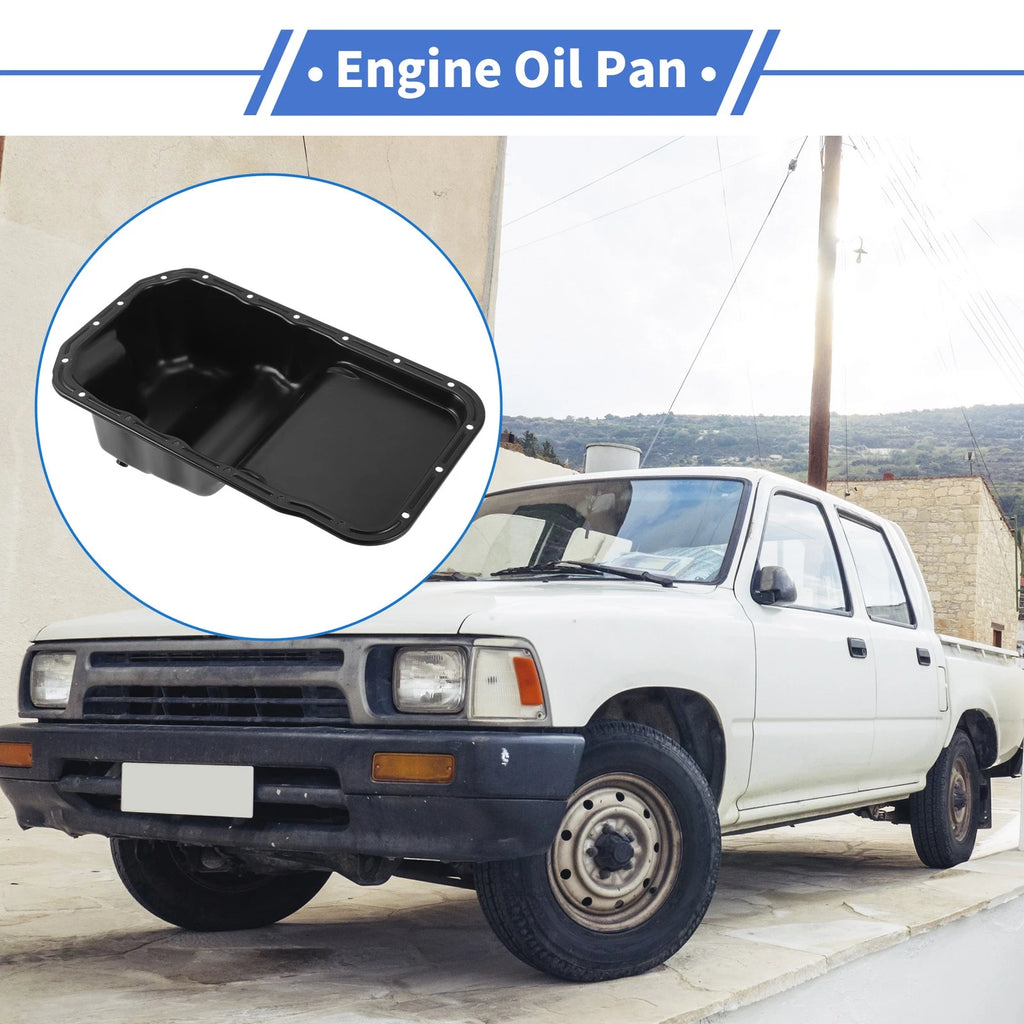 1Pc Engine Oil Pan No.1210165021 for Toyota Pickup (1989–1995) V6 3.0