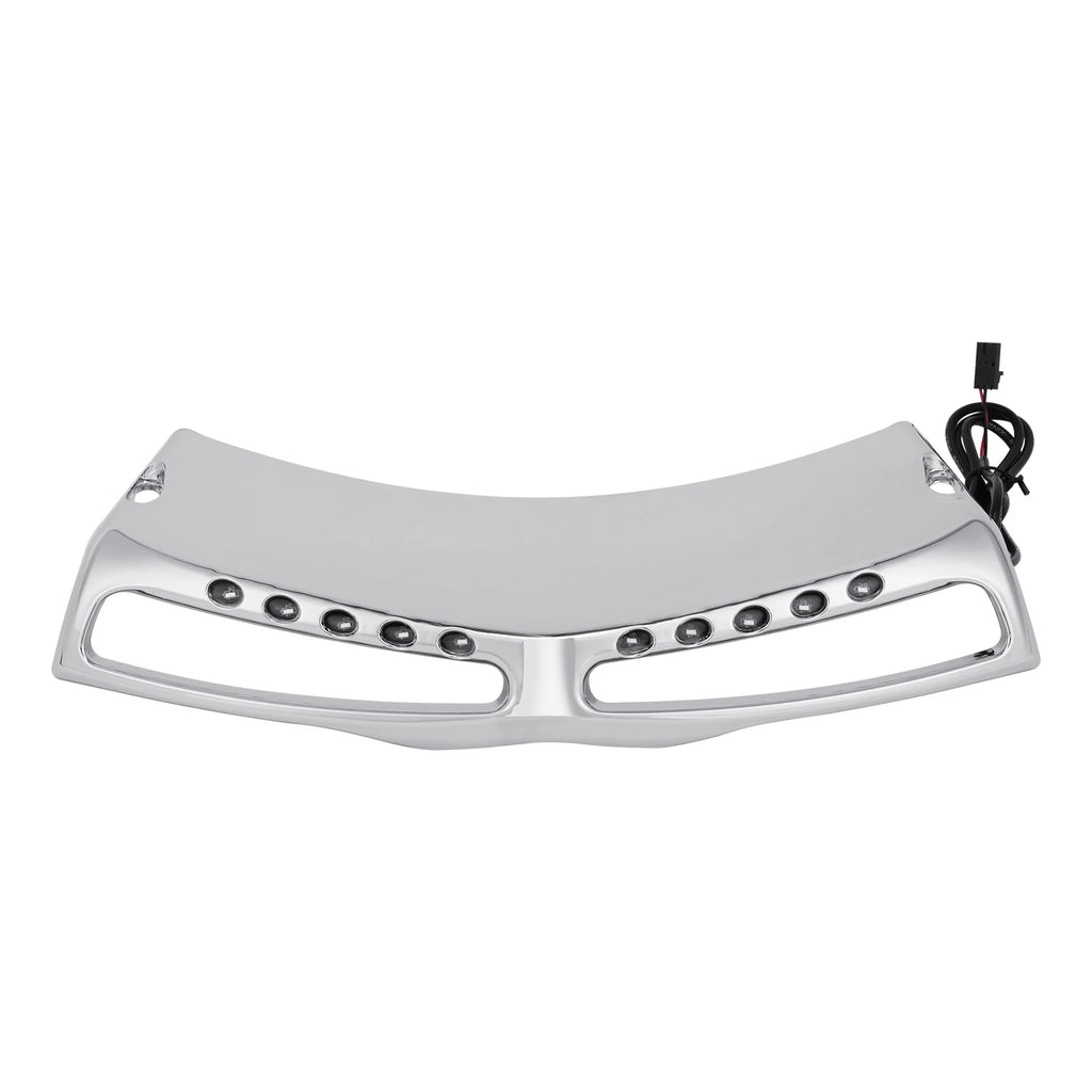 Chrome ABS Plastic Fairing Headlight Lower Grill for Honda Goldwing GL1800 (2001–2017)