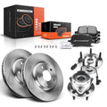 Front Disc Brake Rotors & Pads for Chevy HHR Malibu (2006â2011)