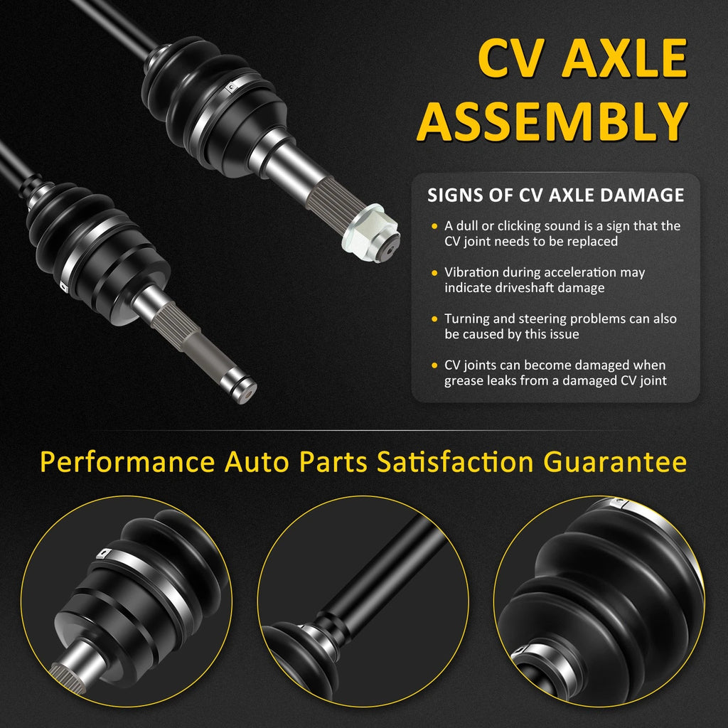 Front Passenger CV Axle for Yamaha Rhino 450 660 (2006–2007)