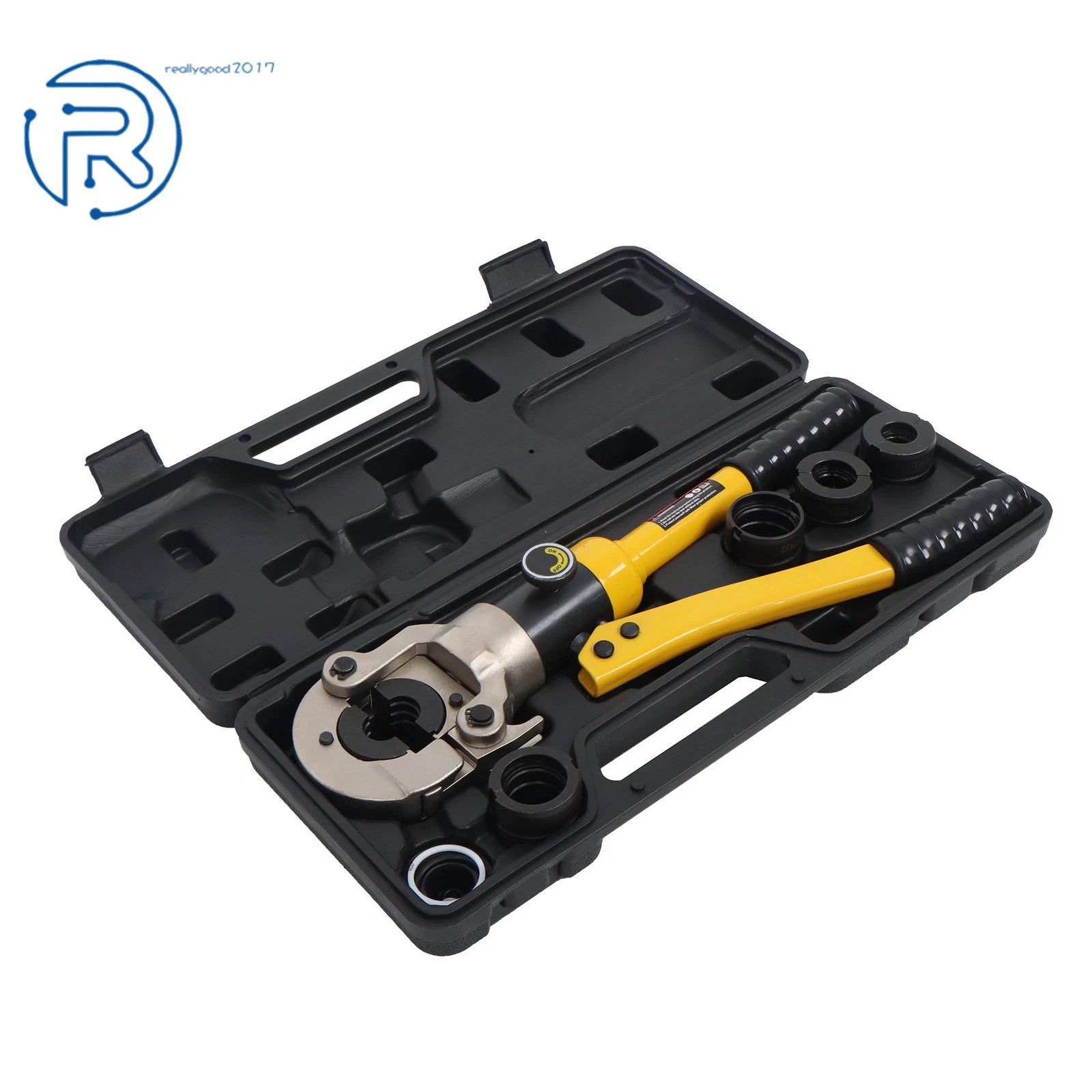 Hydraulic Pipe Cutter for Copper Tubing with 1/2", 3/4", & 1" Die