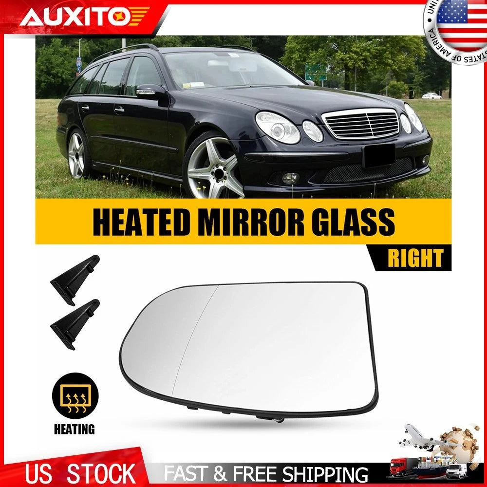 Heated Mirror Glass for Mercedes Benz C240 C320 W203 (2002–2007)