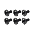 6 x Black Titanium M6x10mm Torx Head Bolts for Bike Motorcycle