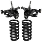 Set of 2 Drop Spindles & Springs for Chevrolet Silverado C10 GMC Sierra 2WD (1973–1987)