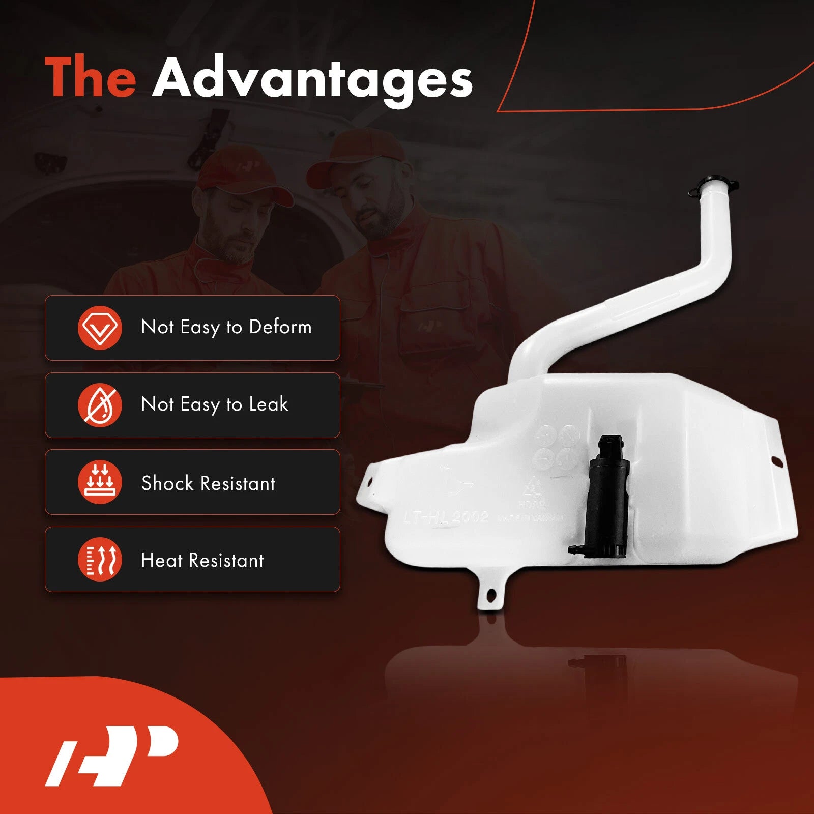 Windshield Washer Reservoir with Cap for Pontiac GTO 2004–2006