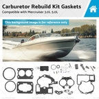 Carburetor Rebuild Kit 302-804844002 for Mercruiser 3.0L 5.0L