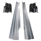 Set of 4 Outer Rocker Panels & Cab Corners for Ford F-150 Super Crew (2009–2014)