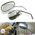 Chrome Rear View Side Mirrors 10MM for Honda Metropolitan 50 (2002–2009)