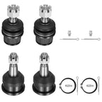 Set of 4 Front Upper & Lower Ball Joints for Dodge Ram 2500 3500 (2003-2014)