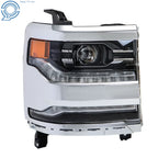 LED Headlight for Chevrolet Silverado 1500 (2016-2018) Chrome Housing Right Side