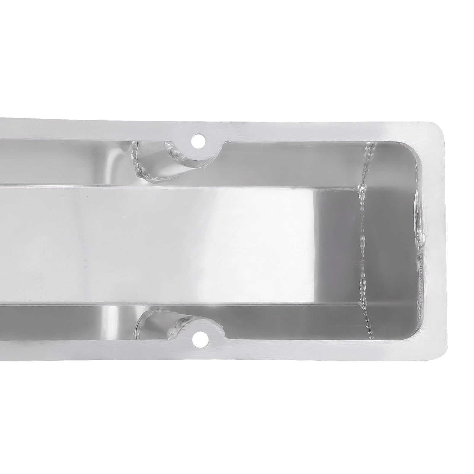 2pc Fabricated Aluminum Tall Valve Covers for Small Block Chevy (283-400)