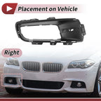 1 Pc Fog Light Grill Front Right for BMW X5 (2007 - 2010) Black