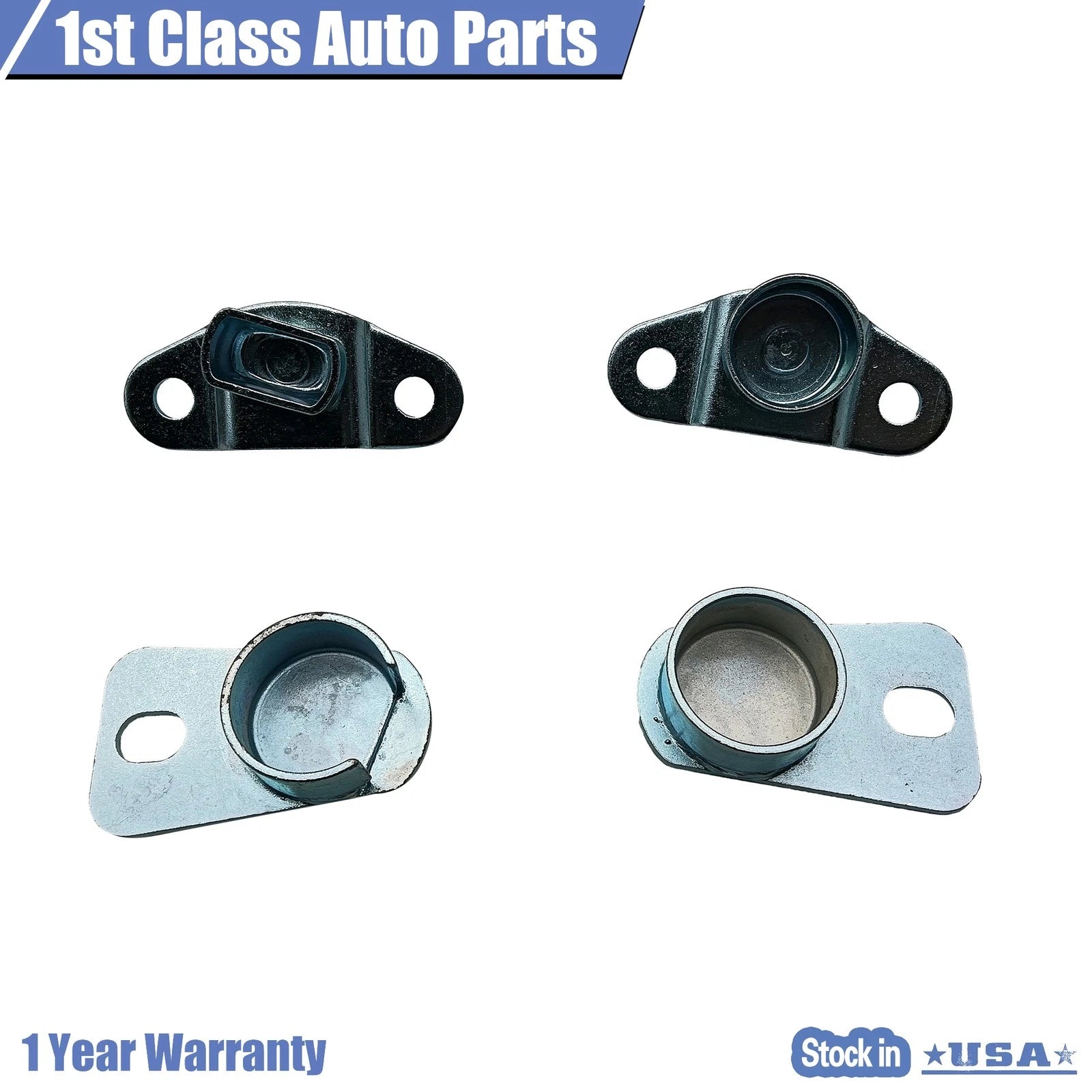 Set of 4 Tailgate Hinges for Chevrolet C1500 C2500 K1500 (1988–1999)
