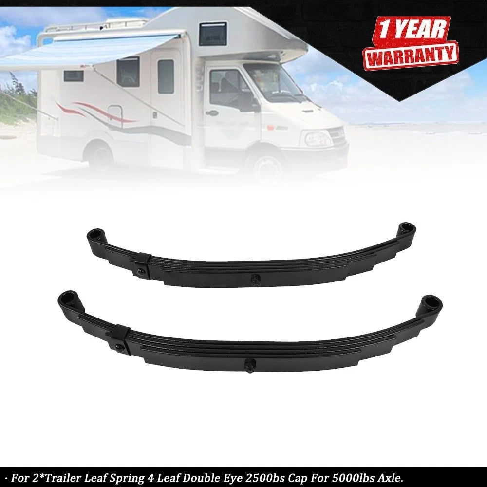 2X Trailer Leaf Spring for 5000 lbs Axle (2500–2500)