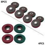 100mm Nylon Fiber Flap Buffing Wheel for Angle Grinder (Universal)