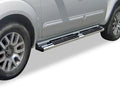 Chrome Nerf Bar Steps for Nissan Frontier Crew Cab (2005–2026)