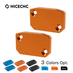 CNC Front Brake & Clutch Reservoir Cap for KTM 125-530 SX SXF XC XCF XCW SMR EXC (2003–2023)