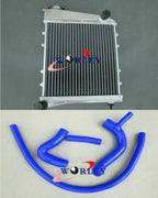 Aluminum Radiator & Hose for Austin Rover Mini Cooper Morris (1967-1991)