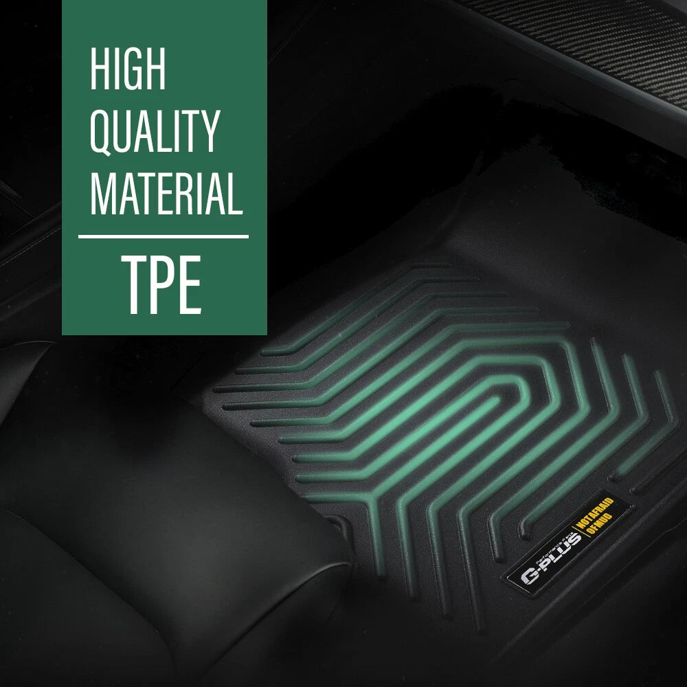 TPE Floor Mats for Ford F-250 F-350 Super Duty Crew Cab (1999–2007)