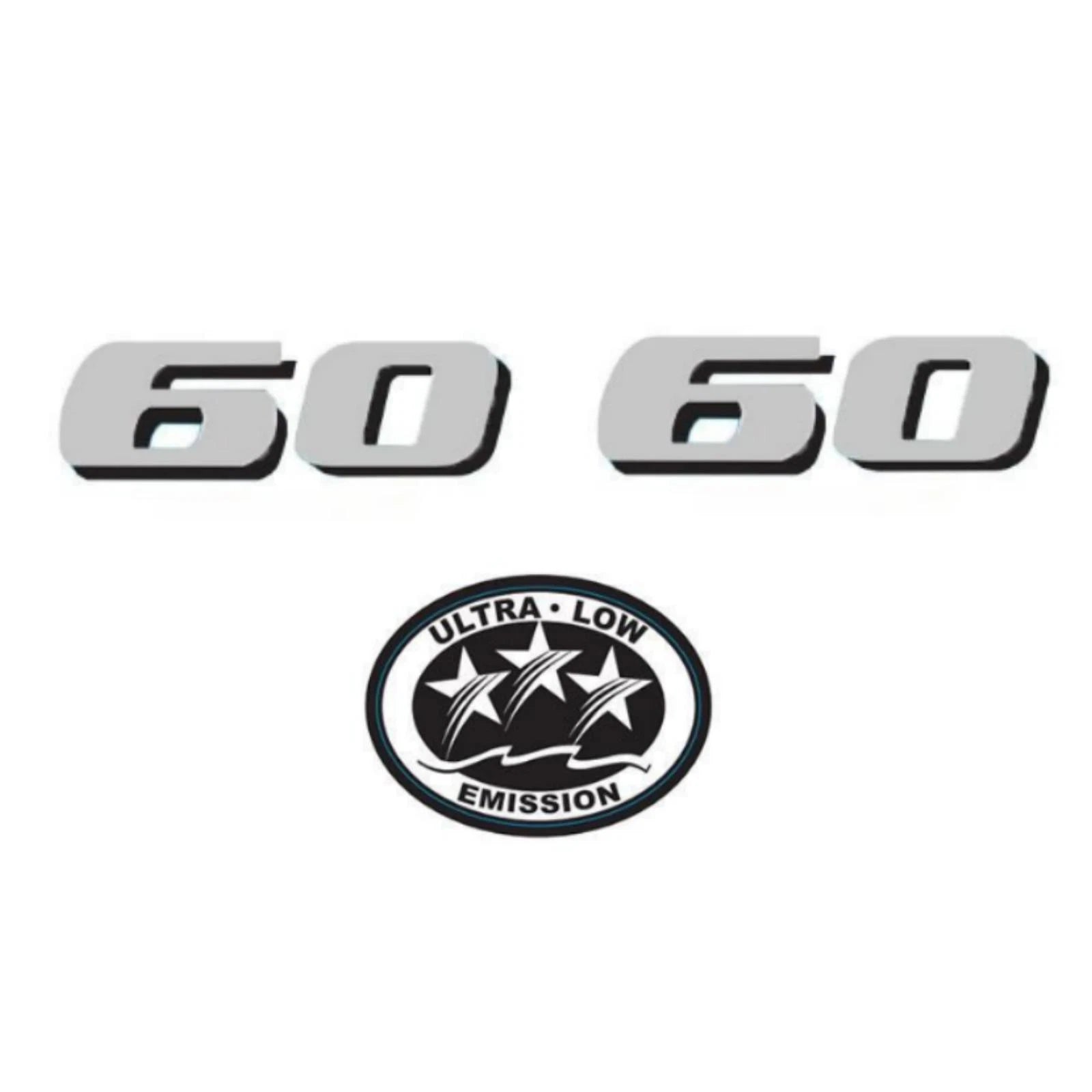 Horsepower Label Decal Sticker for Yamaha Outboard Engine Cover (4-Stroke)