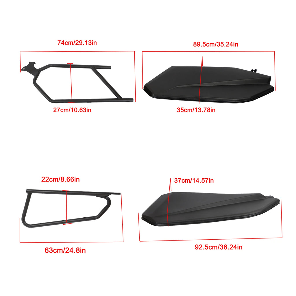 Lower Door Panel Inserts for Can Am Maverick X3 Max R Turbo (2017–2024) 715003751