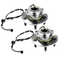 Wheel Hubs for Dodge Ram 1500 (2002–2006) Front LH RH 5 Lug with Bearing & Sensor