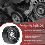 Idler Pulley for Ford Jeep Dodge GMC (No. 419-610)