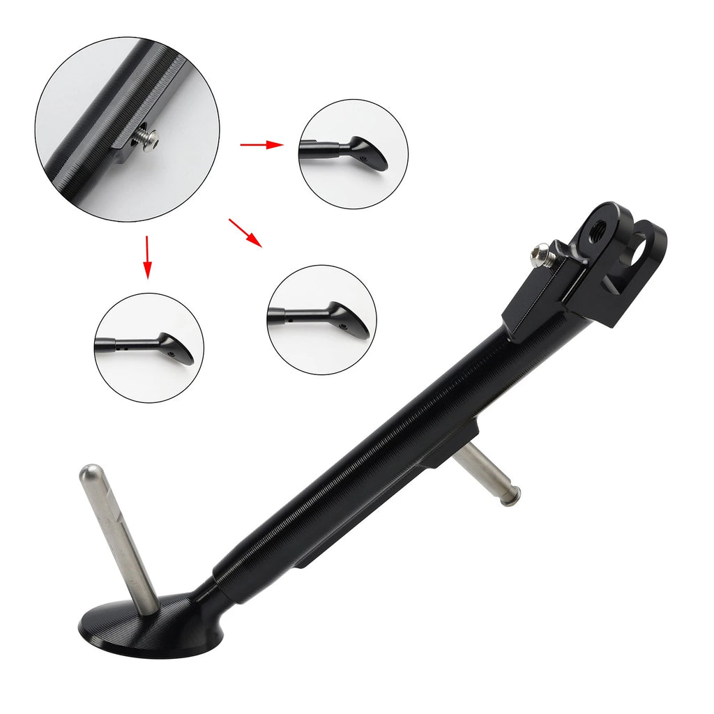 Adjustable Foot Side Stand Kickstand for Kawasaki ZX-4R ZX-4RR (2023–2024)