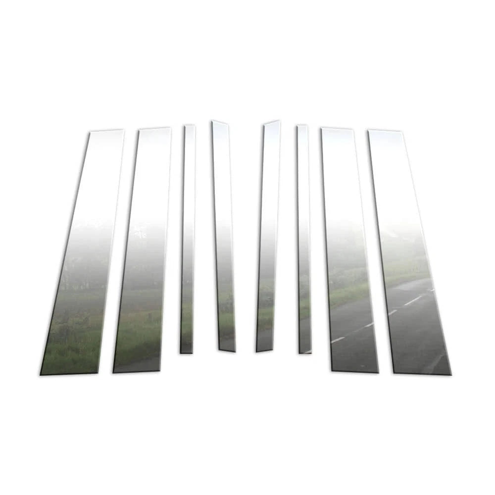 Pillar Post Covers for 2016-2024 Honda Pilot (Stainless Steel 8pc)