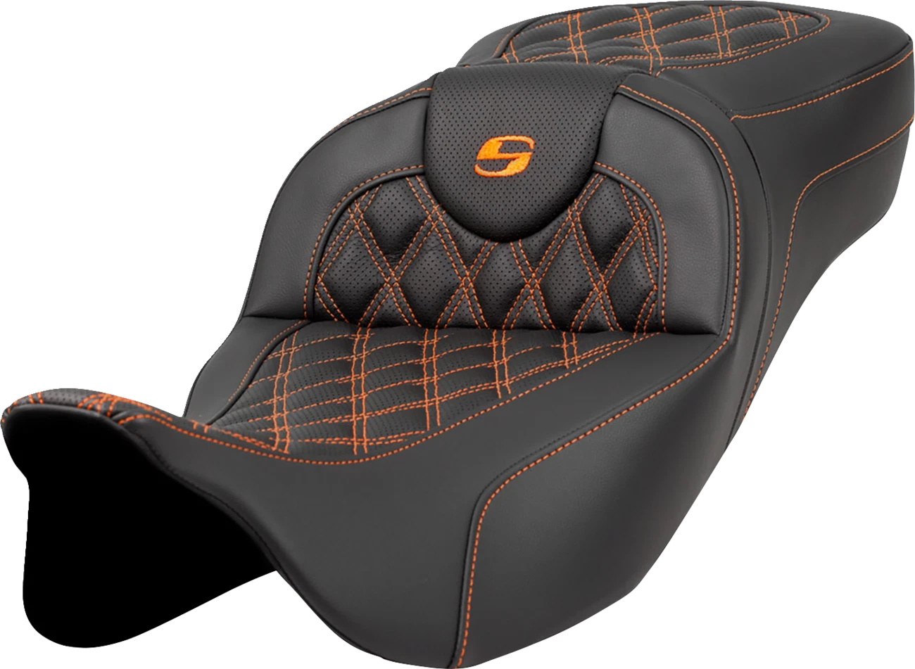 SADDLEMEN Extended Reach Roadsofa Seat for Harley Davidson (2014–2023)