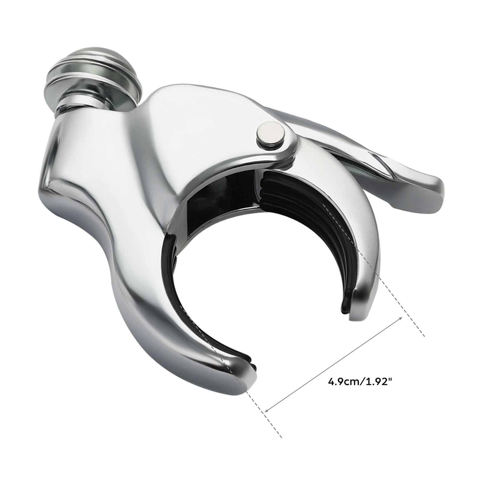 49mm Detachable Windshield Clamps for Harley Street Fat Bob Low Rider (2018–2023)