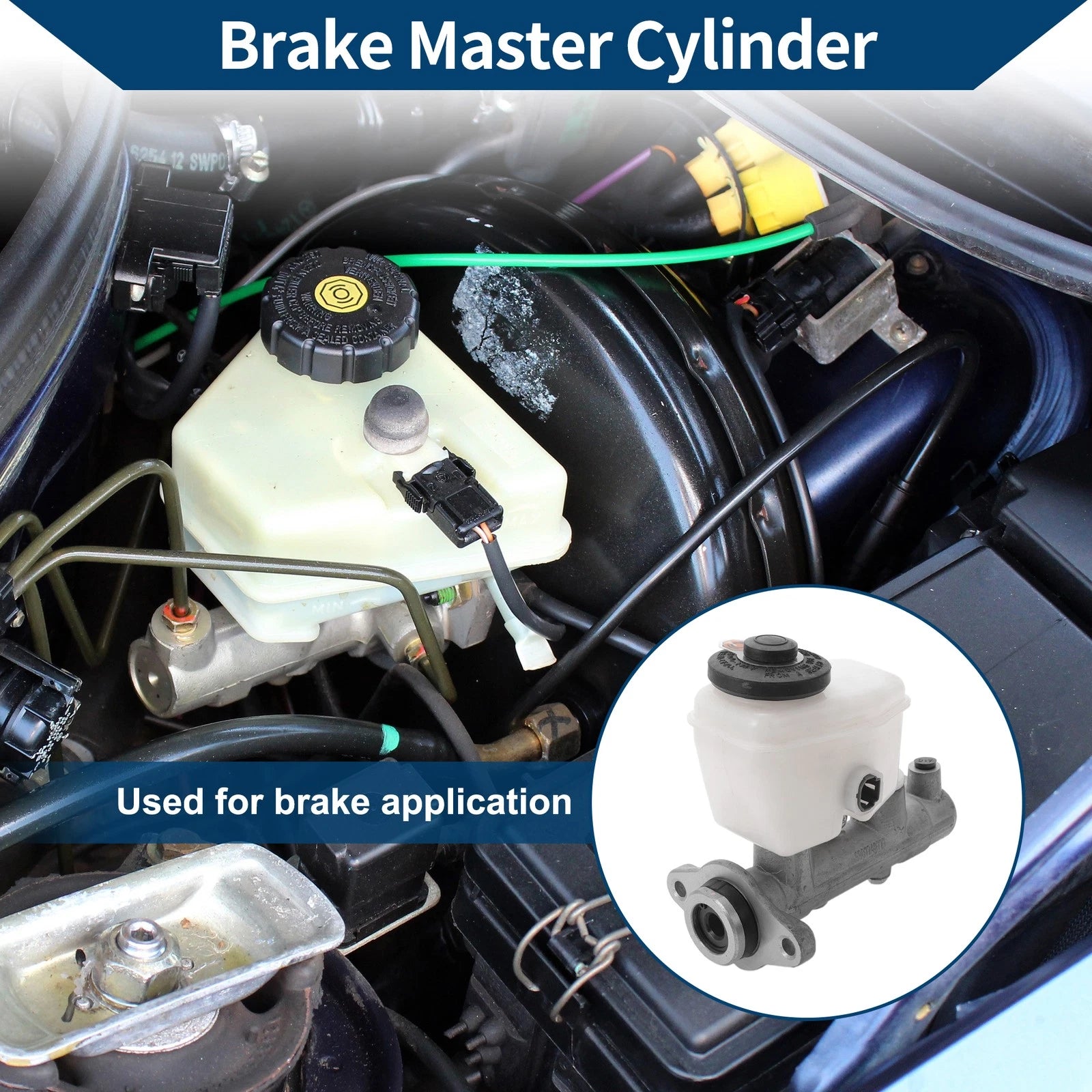 Brake Master Cylinder Reservoir No. 4720160831 for Toyota Land Cruiser (1990–1997)