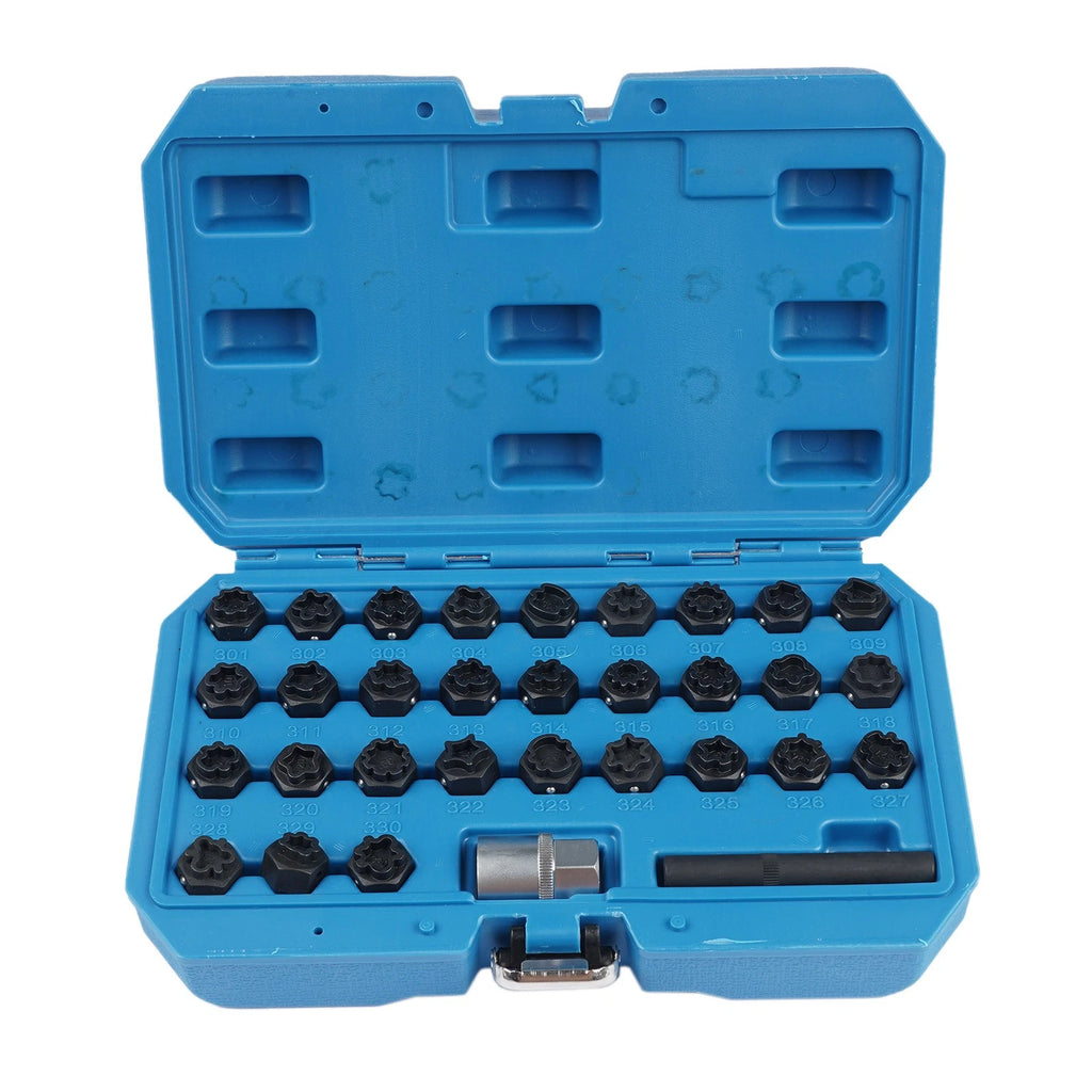 Set of 4 Wheel Lock Lug Nut Removal Tools for Mercedes A B C E S
