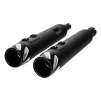 4" Slip-On Straight Mufflers Exhaust Pipe for Harley Touring Road King (2017–2025)