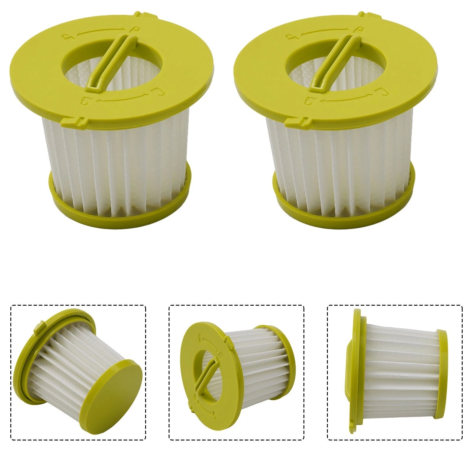 2X Replacement Filters for PCL700 PCL704 CL705 Hand Vacuum Cleaner