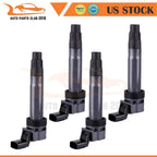 Set of 4 Ignition Coils for Chevrolet Spark (2012–2015)