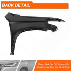 Steel Front Driver Left Side Fender Panel for Chevrolet Traverse (2018–2024)