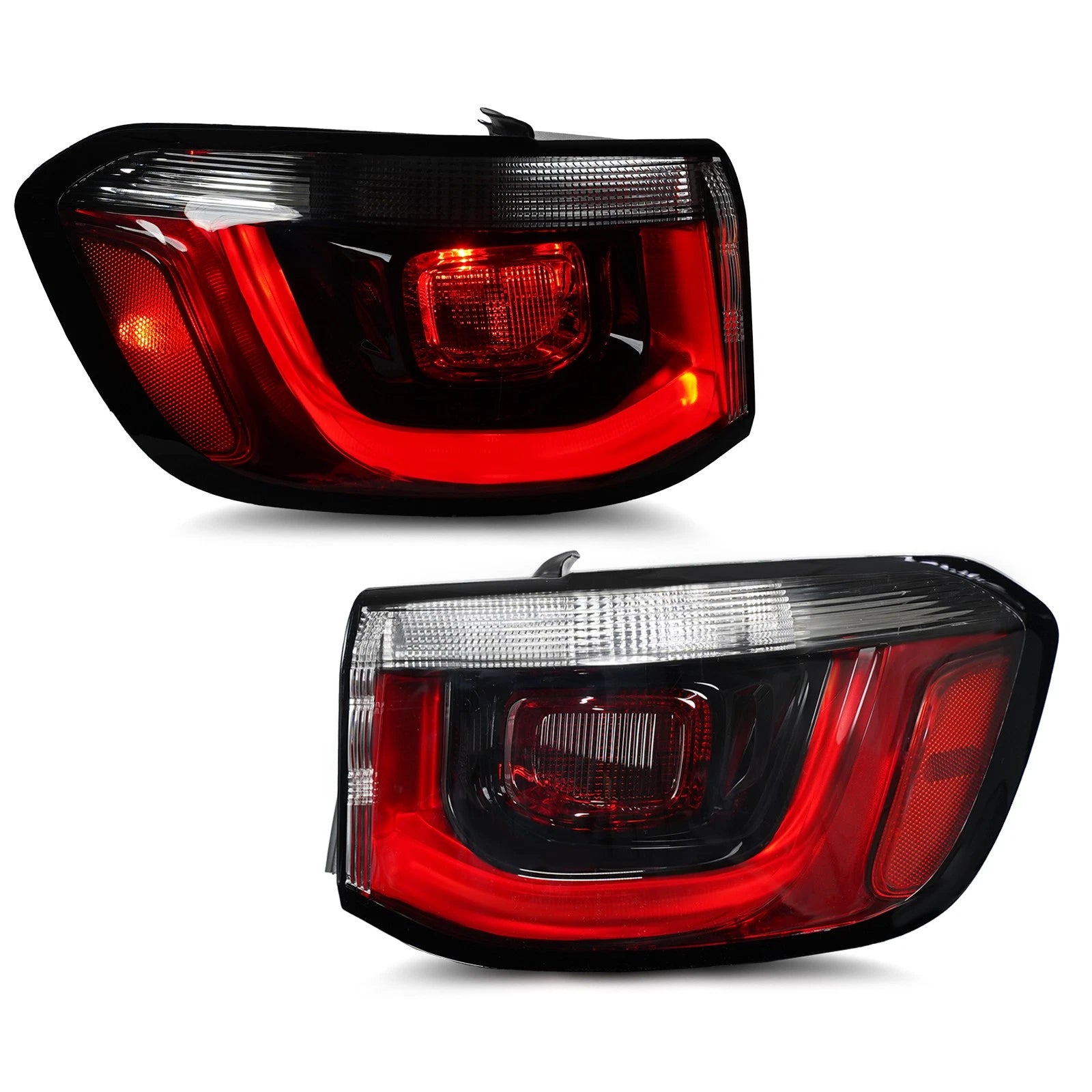 Set of 2 Halogen Tail Lights for Jeep Compass (2019–2026)