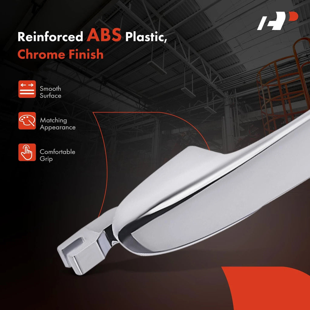 Rear Right Chrome Exterior Door Handle for Kia Spectra (2004–2009)