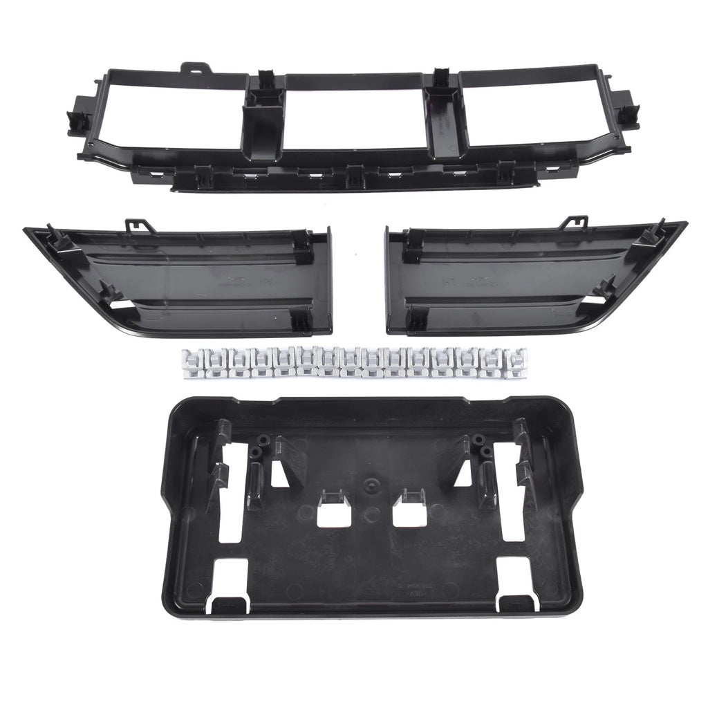 Front Lower Bumper Corner Grille & Cover for Ford F-150 (2021-2023) Black