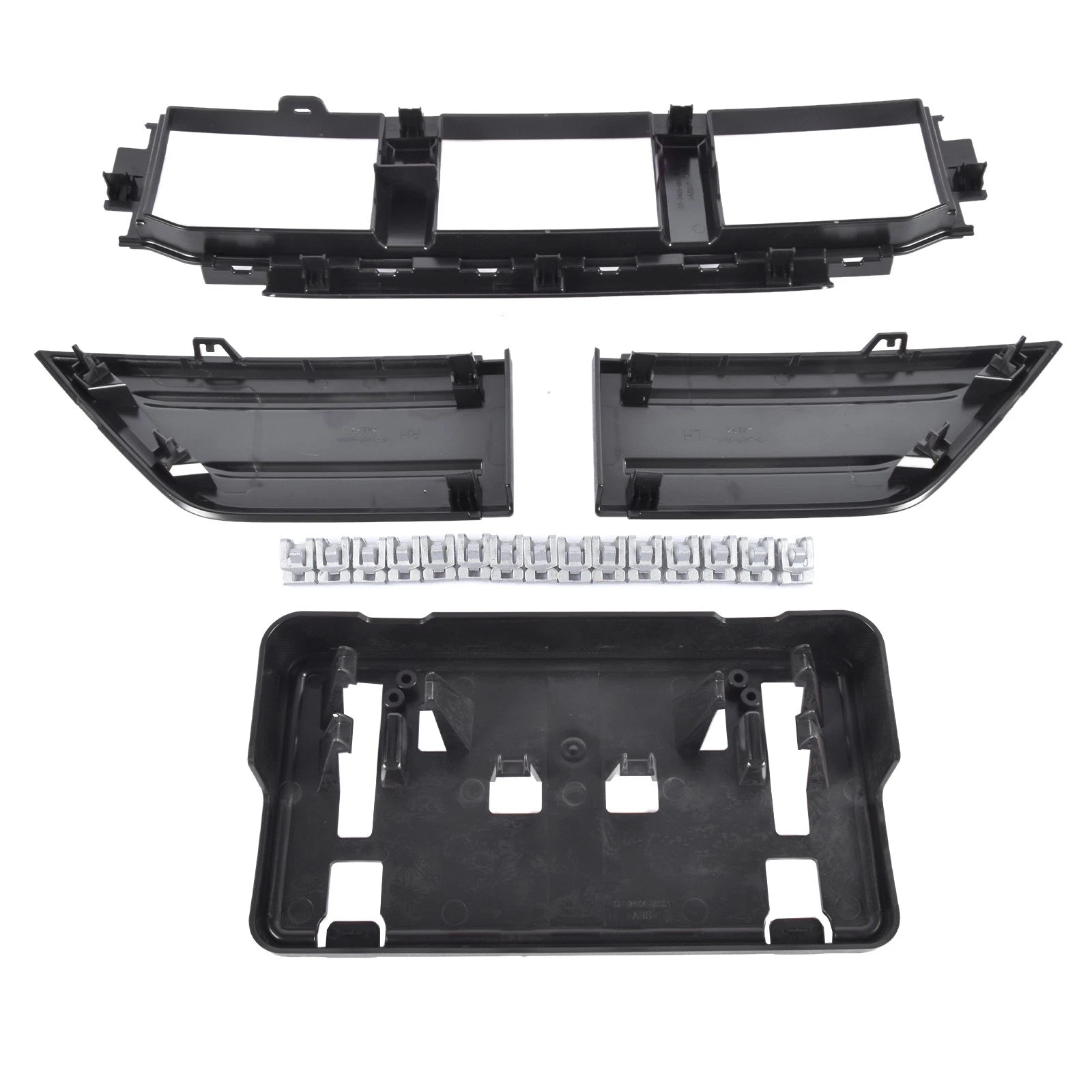 Front Lower Bumper Corner Grille & Cover for Ford F-150 (2021-2023) Black