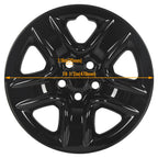 Set of 4 Black Wheel Hub Caps for Toyota RAV4 (2006–2012)