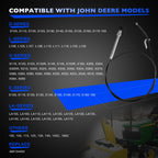 Control Input Cable for John Deere X340 X500 Snow Blower (44")